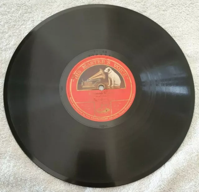 Enrico Caruso - Recondita Armonia 10" Shellac 78 rpm D.A.112 Very Good Condition