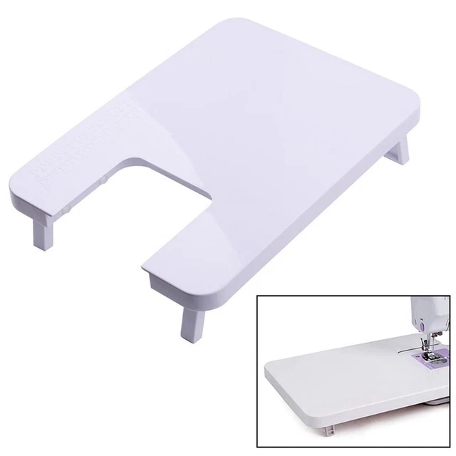 Máquina de coser patas plegables tablero de extensión duro ABS para 505A SeD4