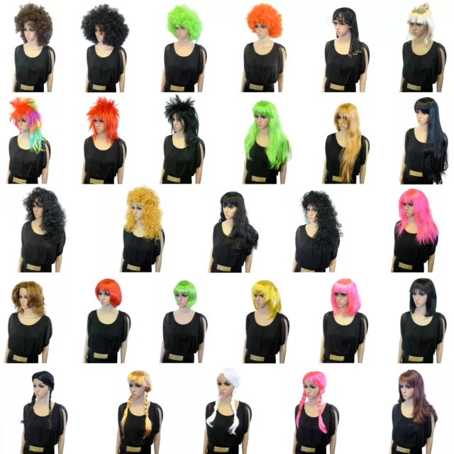 Ladies Sexy Wigs Fancy Dress Cosplay Womens Sexy Full Wig Halloween Party Wig