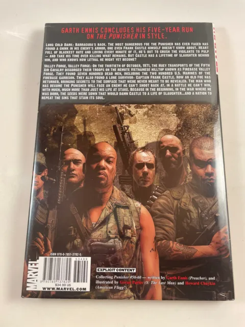 Punisher Max Volume 5 Deluxe HC  Garth Ennis Hardcover New Sealed Oversized 2