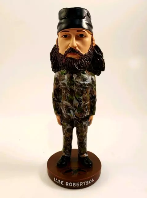 Duck Commander Jase Robertson Duck Dynasty Bobble Head Figurine Beat up  Box