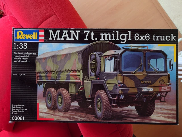 Revell MAN 7t. milgl 6x6 1:35 REVELL MAN 7T milgl 6x6 truck 1:35 EUR