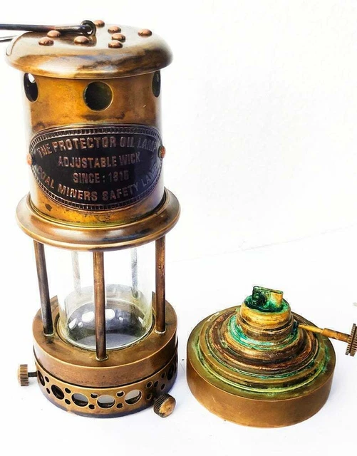 Nautische Messing kleine Lampe Vintage Maritime Schiff Boot Öllaterne Dekorlampe