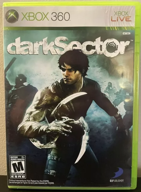 Dark Sector (Microsoft Xbox 360, 2008)  CIB - Tested - Complete