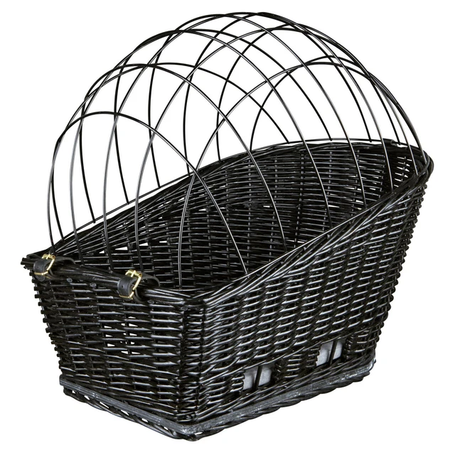 TRIXIE cesta perro portaequipajes bicicleta 35x49x55cm negro