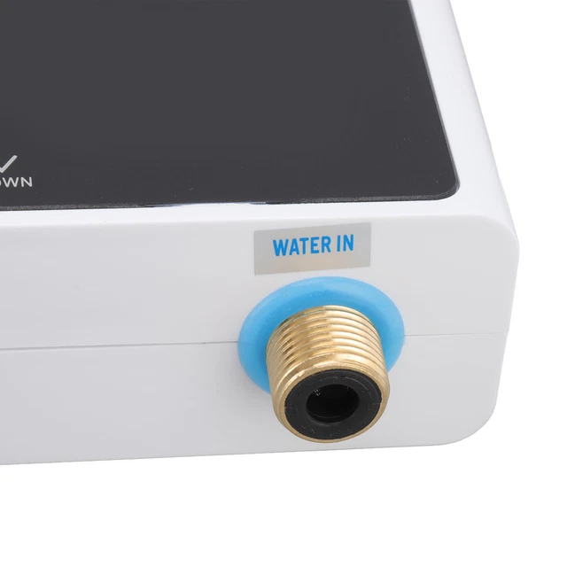 (White Base Black Surface)LF 001C Chauffe-eau Sans Réservoir Intelligent Ne