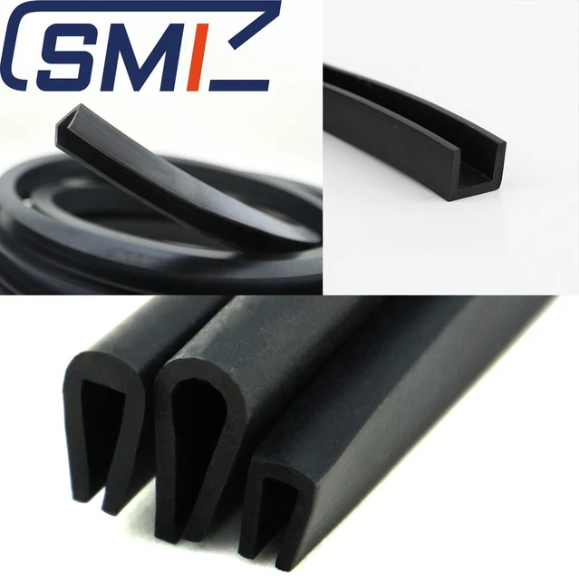 U-förmige Gummidichtung 5m | 15x25mm | Transluzent | Für Möbel & Autotüren