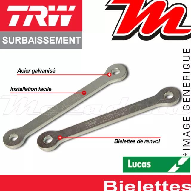 Kit de Surbaissement TRW Lucas - 30 mm Suzuki GSX-R 1000 U2 (K3) 2003