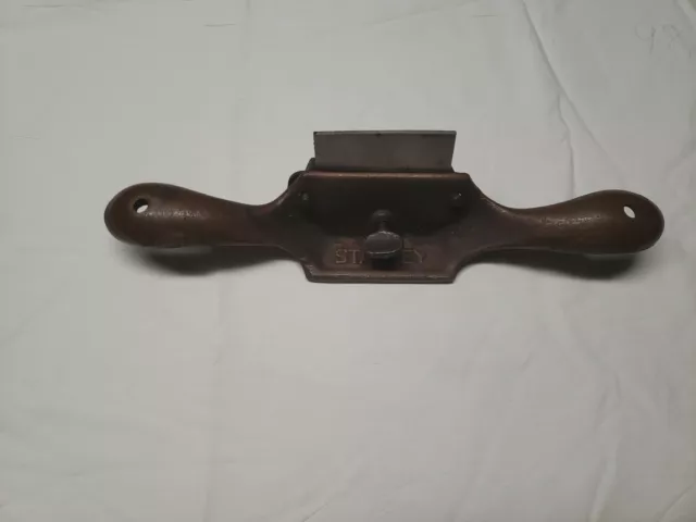 Vintage Stanley No. 80 Cabinet Scraper Wood Plane Brass 12"