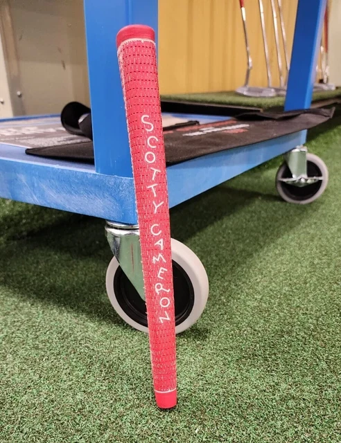 TITLEIST SCOTTY CAMERON Dancing Red Full Cord Putter Grip $0.01 - PicClick