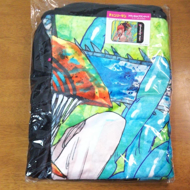 CHAINSAW MAN FRANNEL Blanket Chainsaw Man & Makima blanket size 70 ×