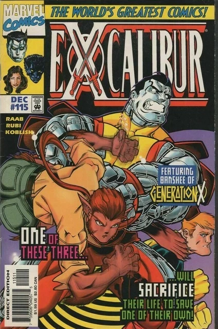 Excalibur #115 Comic 1997 - Marvel Comics - Captain Britain Nightcrawler X-Men