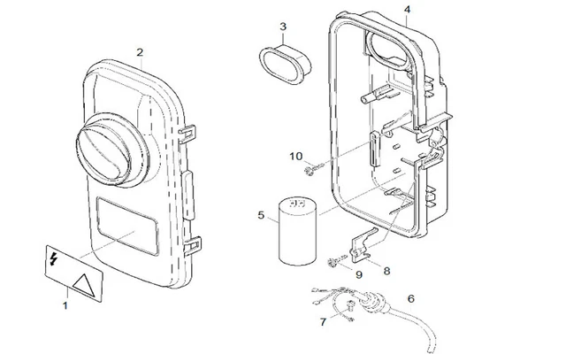 Interrupteur Pour Nettoyeur Haute Pression Karcher - Réf 4.744-158.0 - Remplacement Original