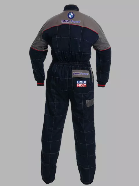 New BMW Workwear Overall, Racing Fan Embroidery Car Mechanic Apparel 2