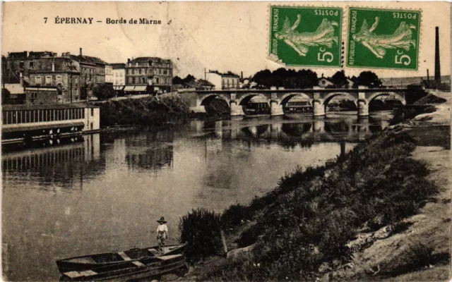 CPA ÉPERNAY - Marne edges (742584)