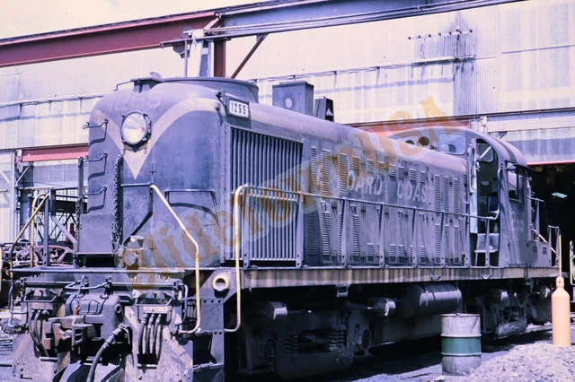 Vtg 1970 Train Slide 1255 Seaboard Coast Line Engine X3L085