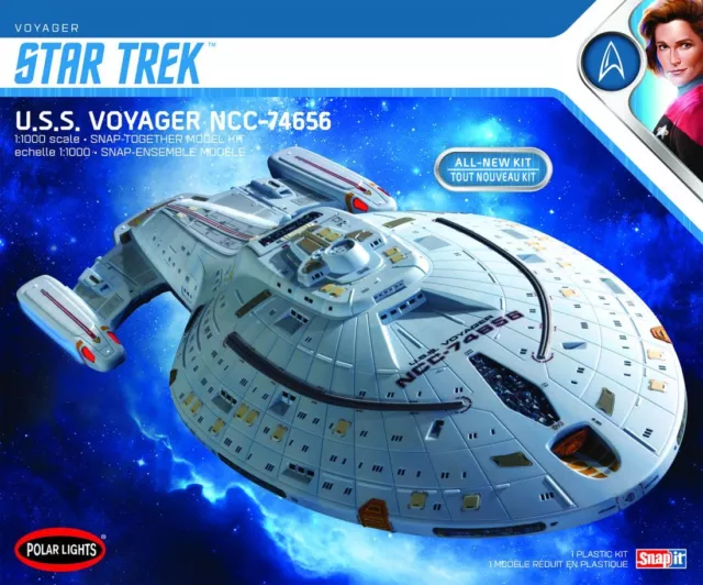 Polar Lights POL980 -1/1000 - Star Trek U.S.S. Voyager (Snap) 2T - Neu