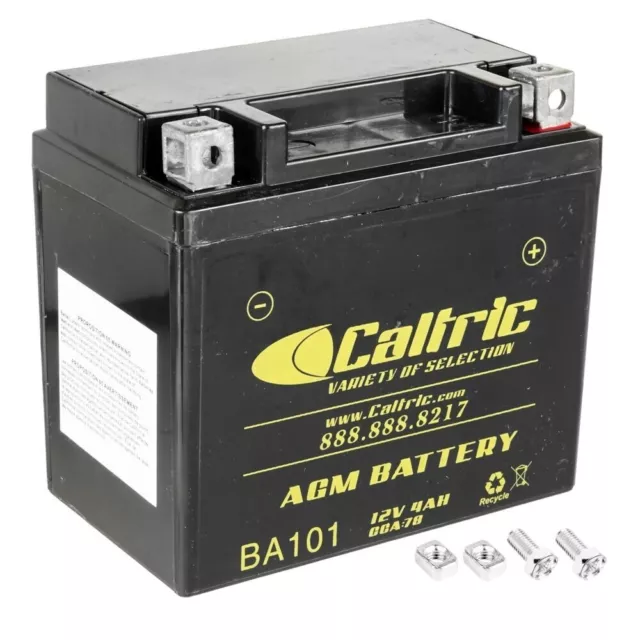 AGM Battery for Polaris Sportsman 110 2016-23 / 12V 4 Ah CCA 80 / YTX5 YTX5L-BS
