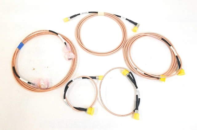 Lot ~50FT, 2LB Pasternack RG142B/U Double Shielded Coax various lengths of wire