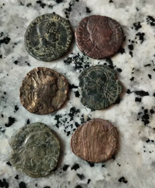 Lote De Monedas Romanas Identificar