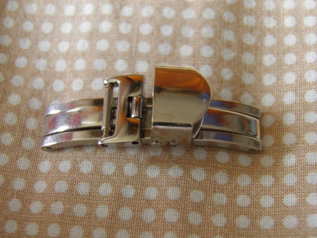 Boucle Déployante Papillon En Acier Inoxydable Pour Bracelet De 12 Mm - Sortie D'usine FR