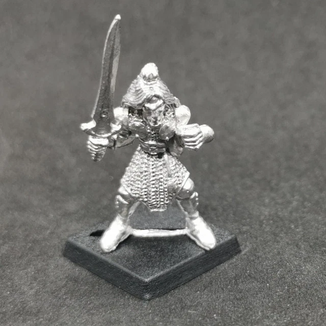 ELF WARRIOR ELF1 Warhammer Fantasy High Wood Elves Metal OOP 1987