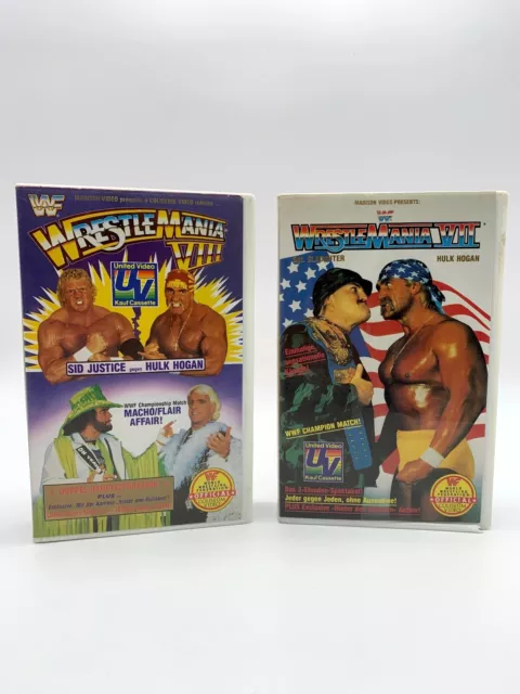 WWF Wrestling VHS - Vintage Raritäten - Old School 90s 3