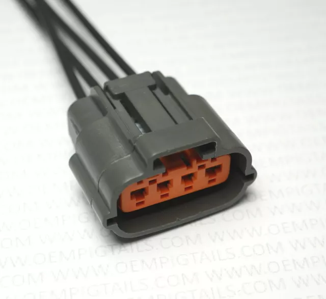 For 90-97 Mazda Miata MX5 Pigtail Cam Shaft Position Angle Sensor Connector Plug