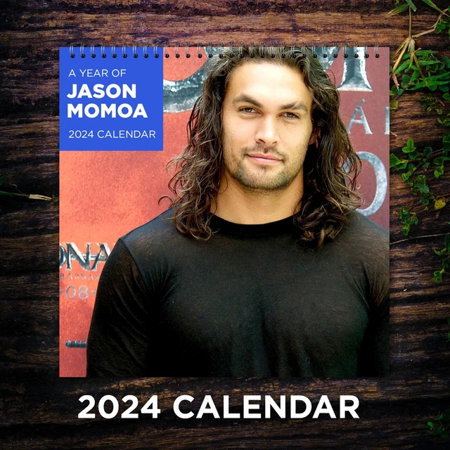 JASON MOMOA CALENDAR 2025, Jason Momoa 2025 Celebrity Wall Calendar £23