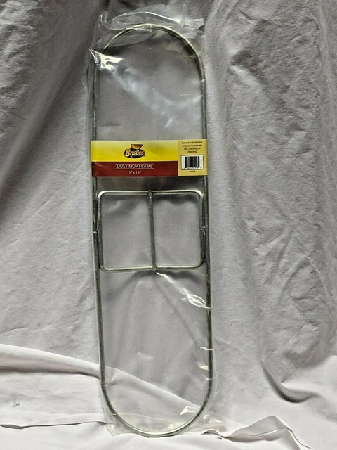 Dust Mop Frame 18" x 5" Plated Steel Bristles NEW  Box of 12