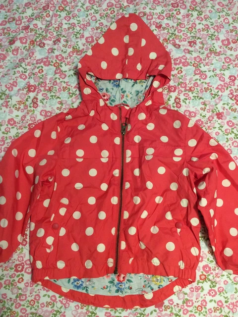VGC GORGEOUS GIRLS Cath Kidston Pretty Lined Rain Jacket 2 3 Year Lightweight 5.00 PicClick UK