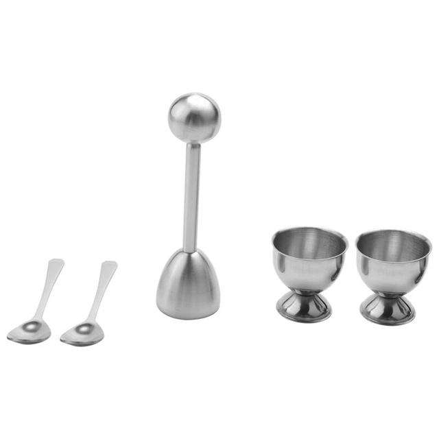 Juego superior de huevo - herramienta de separación de huevos cocidos suaves - con y taza Z6T7