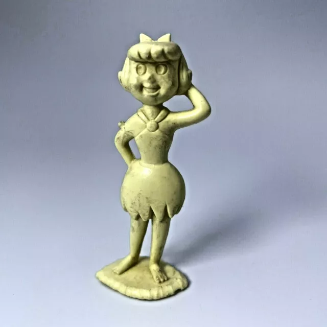 Hanna Barbera Prod Betty Rubble Vintage Rare Mini Figure 1960 S Marx 65 00 Picclick