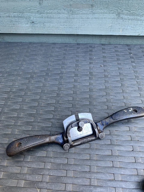 rare vintage RECORD No 053 adjustable flat bottom spokeshave vintage tools