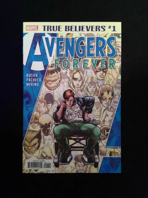 True Believers Avengers Forever #1  MARVEL Comics 2019 NM+