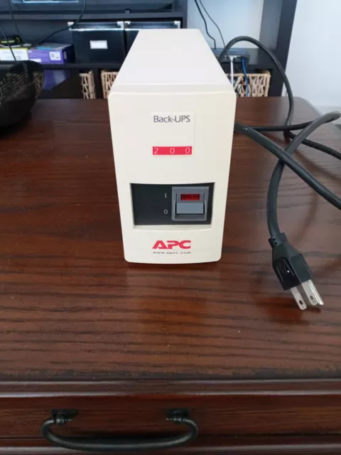 APC Back-UPS 200 Uninterrupted Power Supply BK200 - No Battery - Removed Buzzer