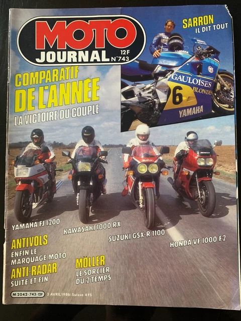 MOTO JOURNAL N°389 (7 Décembre 1978