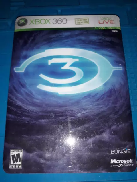 Halo 3 (Limited Edition Collector's Steelbook) Microsoft Xbox 360 (No Game)