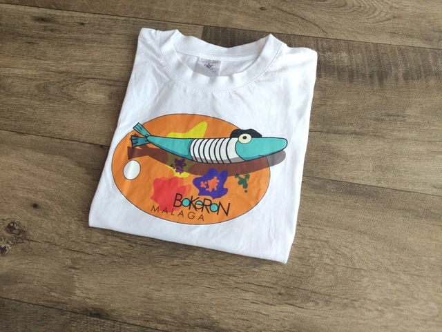 B&C Collection tshirt souvenir bambino Bokeron Malaga taglia 9/11 anni