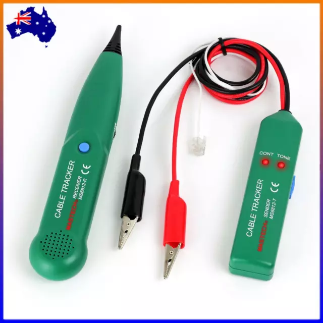 MS6812 Cable Tracker Tone Generator Probe Finder Network Wire Tester Tracer Kit
