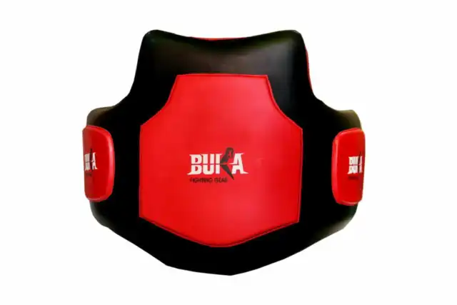 BUKA  Boxing Body Protector Kickboxing MMA Muay Thai Rib Ab Belly Pad Guard NEW