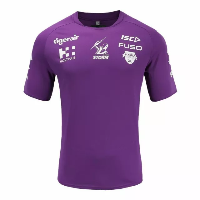 NRL ISC Melbourne Storm Mens Training Tee sizes M  RRP $74.95