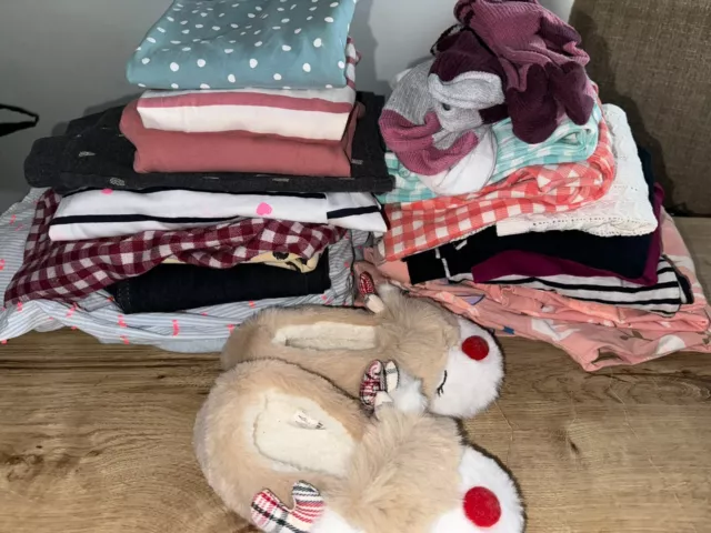 💜  Huge Bundle Of Girls Clothes 5 6  years NEXT M&S 💜