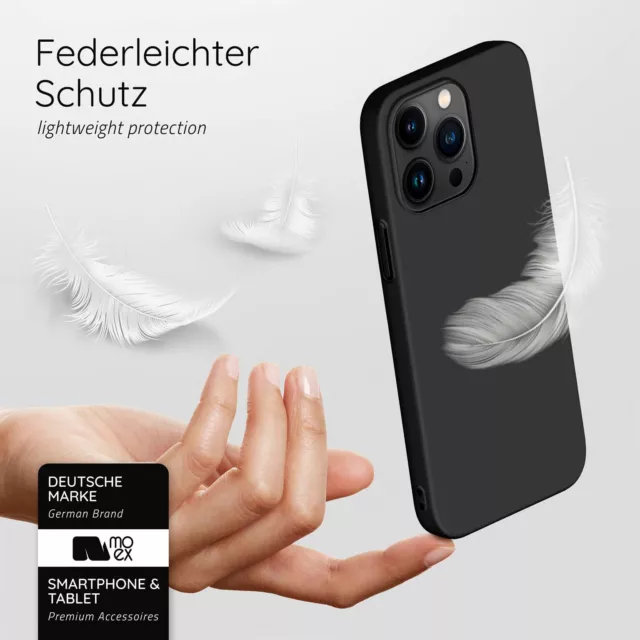 Hülle für Apple iPhone 15 Pro Max Schutzhülle AIR Slim Case Cover NEU Ultra Dünn 3