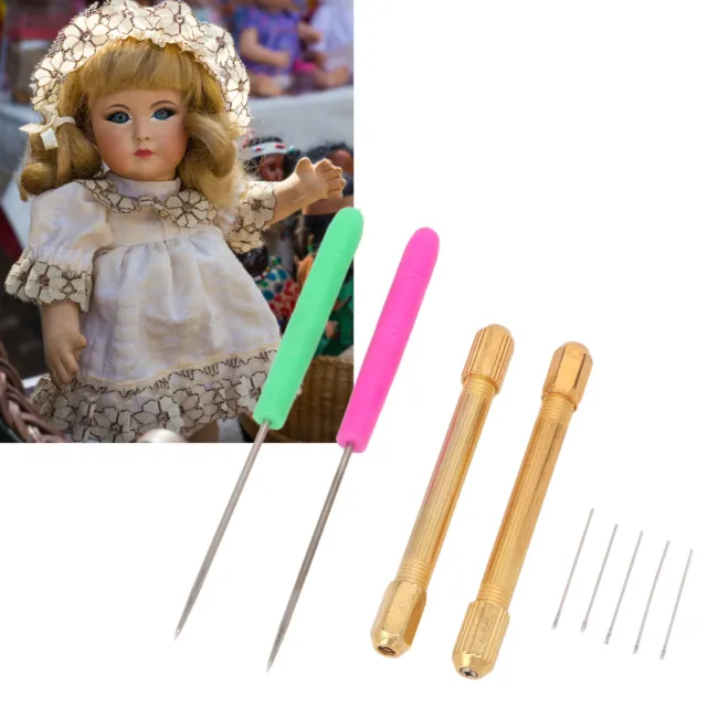 Doll Hair Rooting Holder Needle Set Doll Hair Wig Reroot Tools Accessories FBM