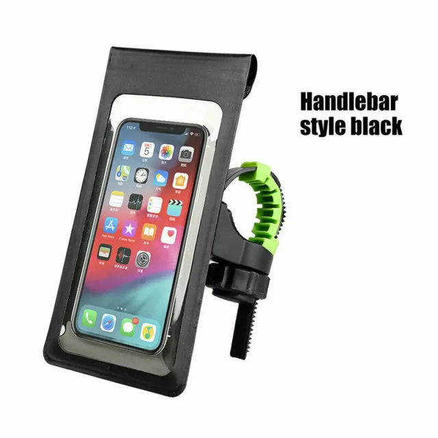 360° Waterproof Bicycle Motor Bike Phone Case Mount Holder For All Mobile Phones