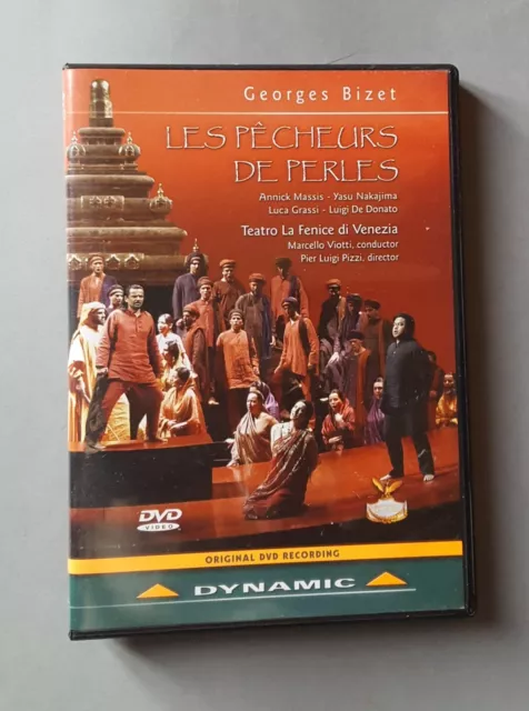 DVD LES PECHEURS DE PERLES - Georges BIZET - Marcello VIOTTI - Yasu NAKAJIMA