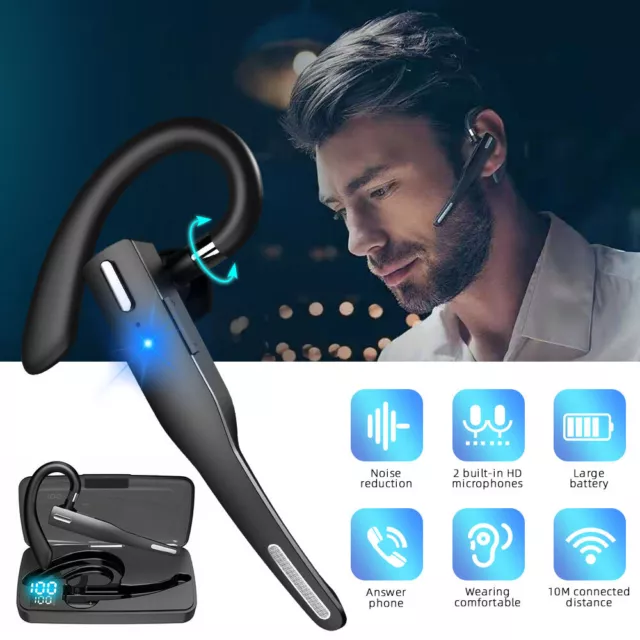 Bluetooth Earphone Wireless headphones Handsfree headset Earhook Earbud with MIC