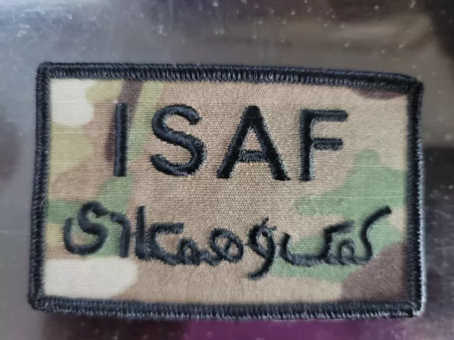 US ARMY ISAF Patch Multicam International Security Assistance Force