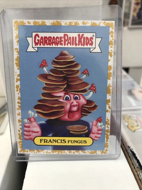 Garbage Pail Kids Adam-geddon Bio Tech Gold Francis Fungus Parallel #4a /50 GPK
